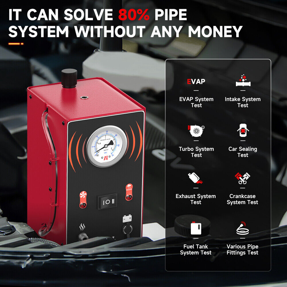 ANCEL S200 EVAP Detector de fu - Smoke Leak Detector reseña y precio