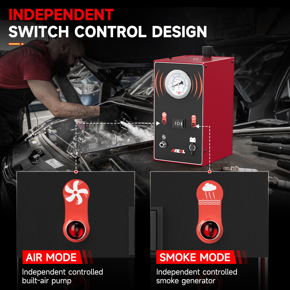 ANCEL S200 EVAP Detector de fu - Smoke Leak Detector reseña y precio